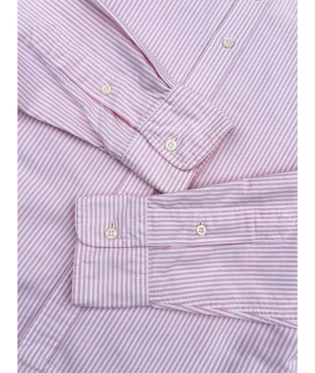 RALPH LAUREN Розовая хлопковая рубашка, фото 4