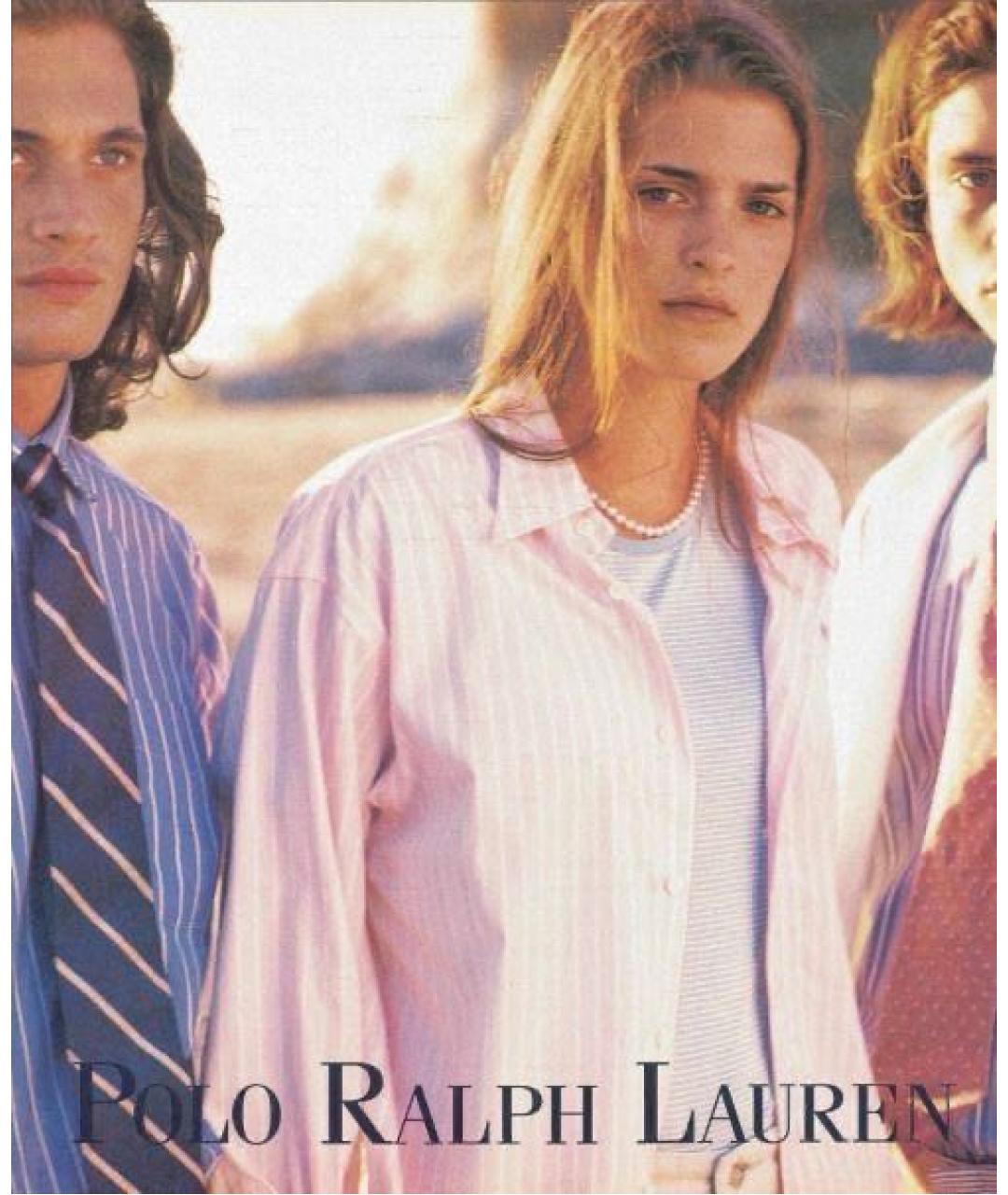 RALPH LAUREN Розовая хлопковая рубашка, фото 5