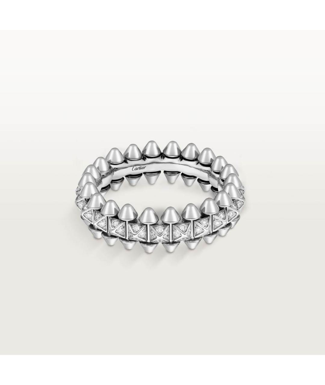 CARTIER Серебряное кольцо из белого золота, фото 4