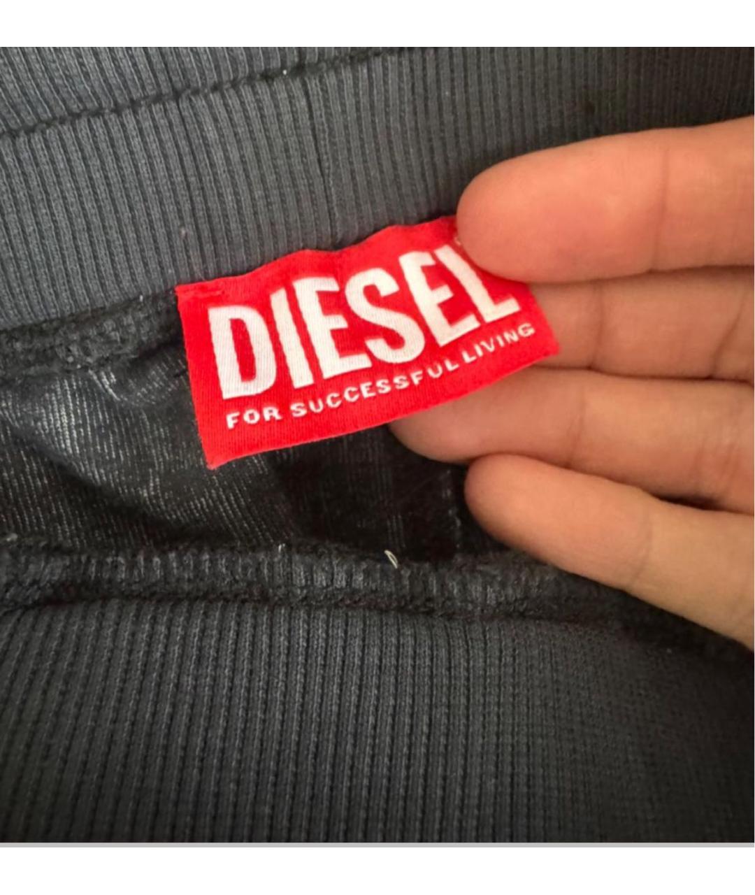 DIESEL Серые спортивные брюки и шорты, фото 4