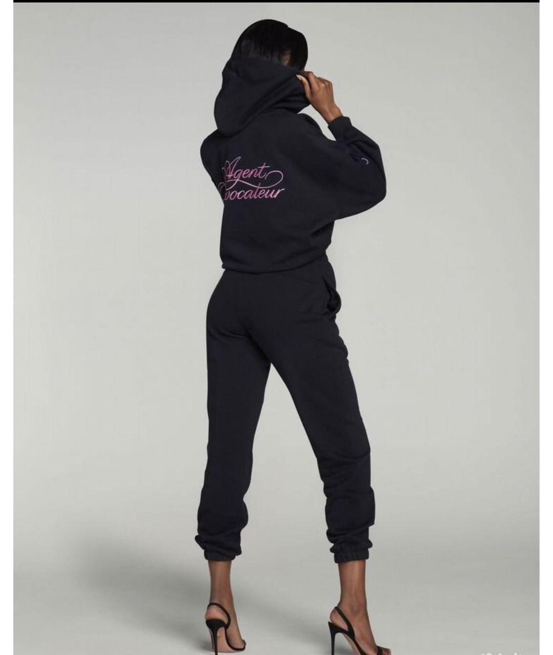 AGENT PROVOCATEUR Черный хлопковый спортивные костюмы, фото 2