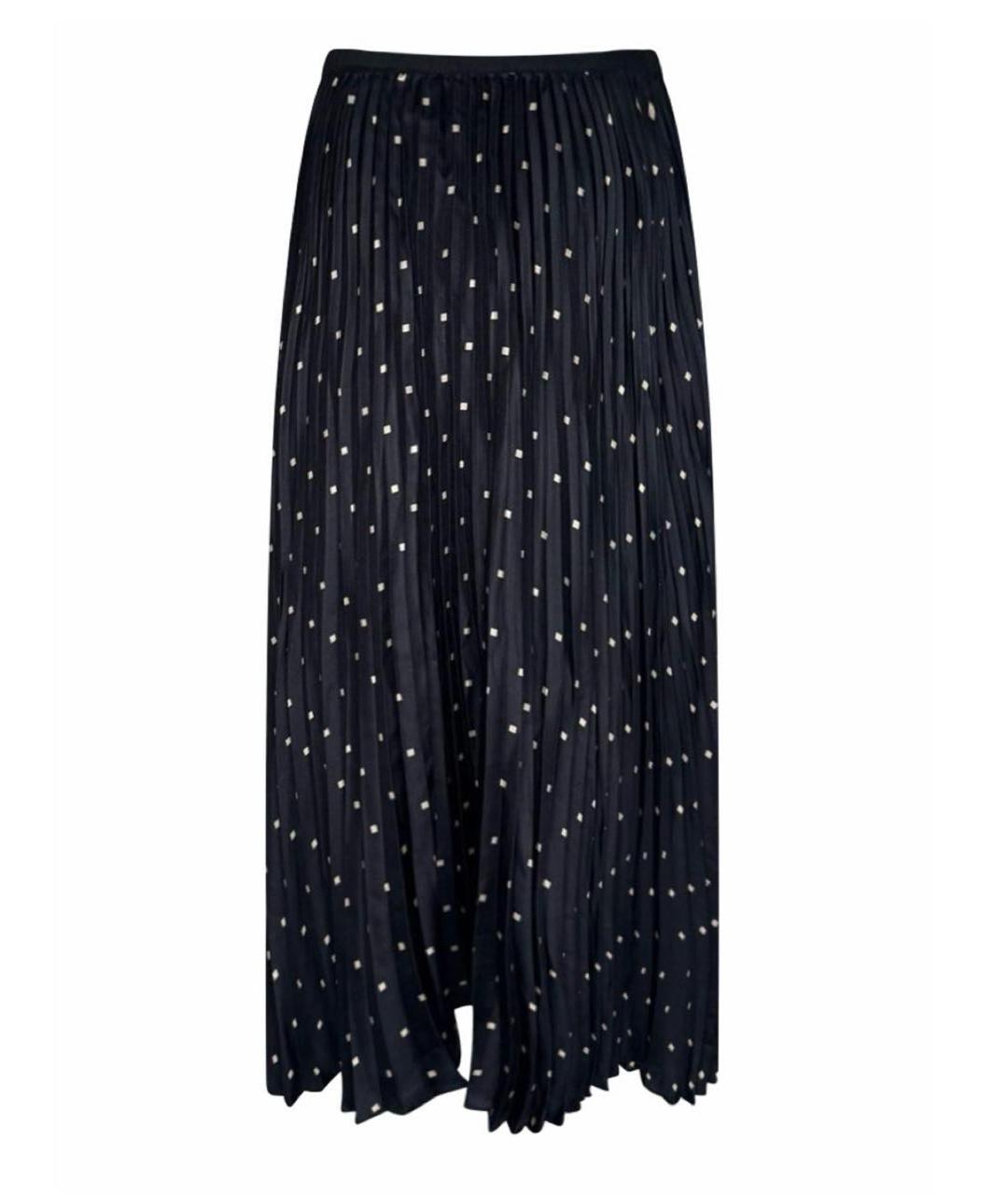 DKNY Мульти шелковая юбка миди, фото 1