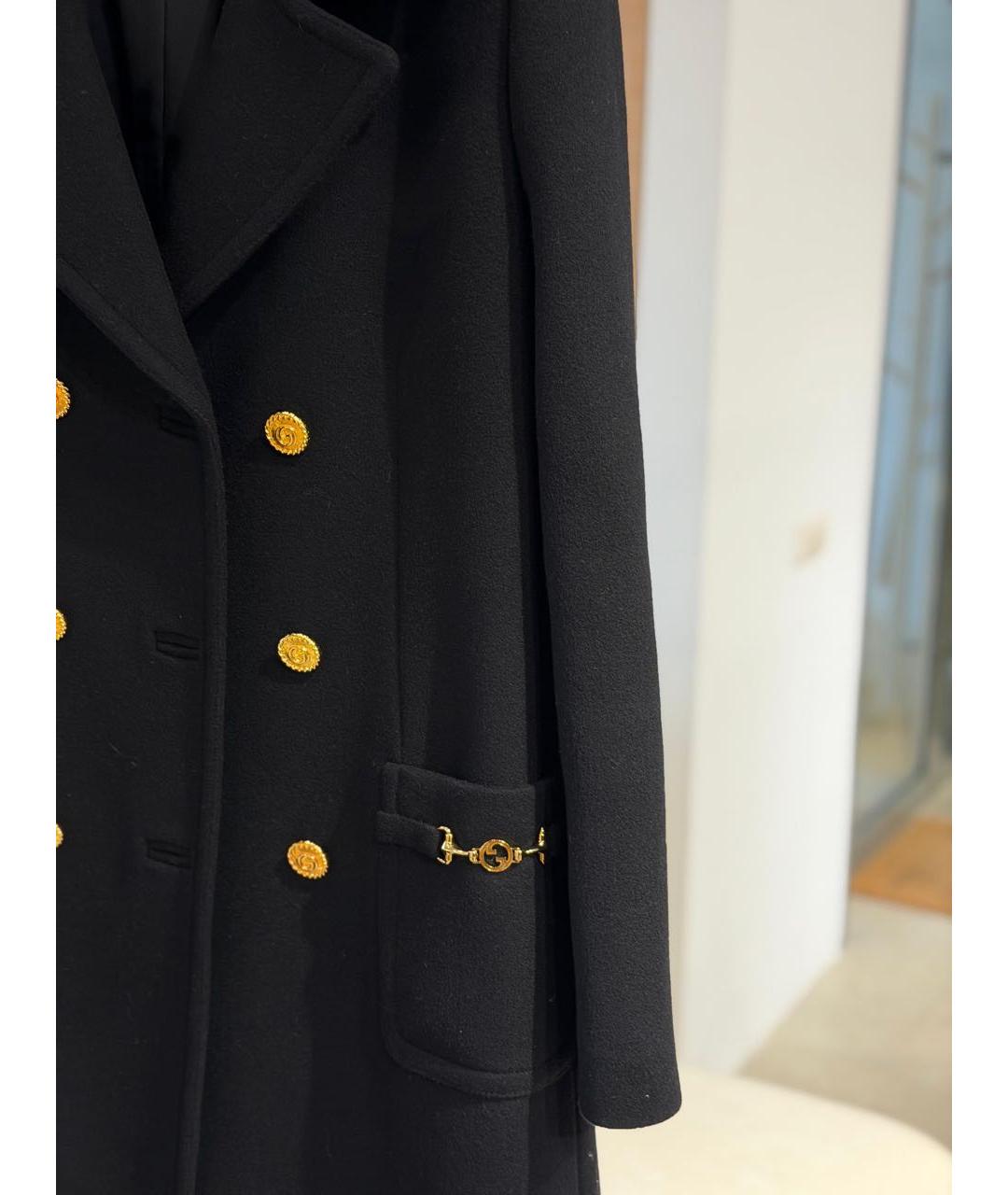 GUCCI Черное пальто, фото 2