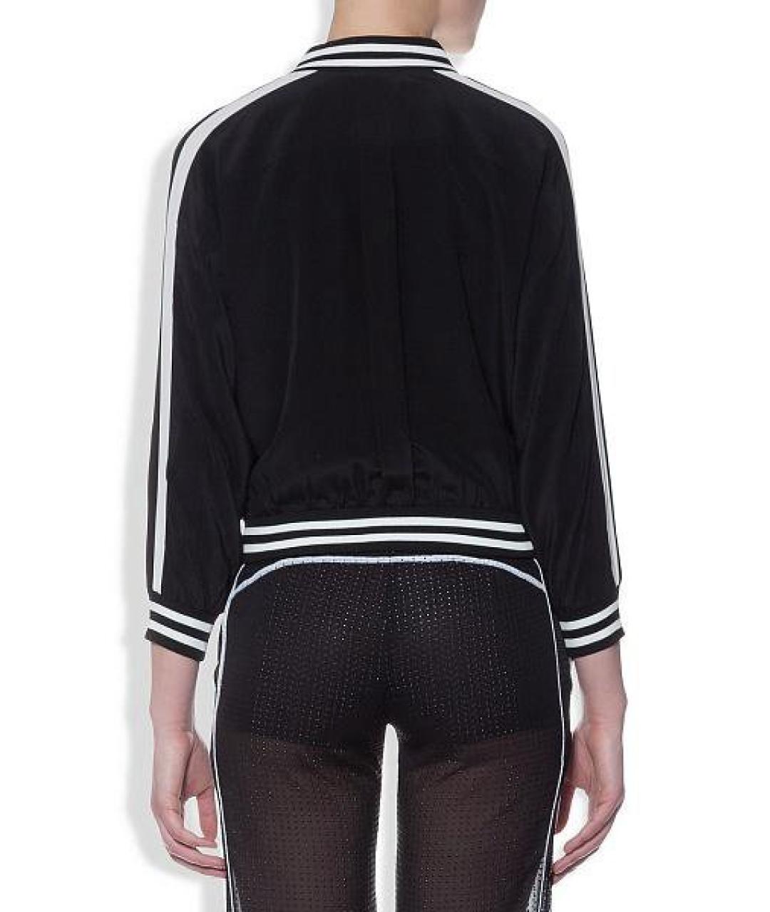 MCQ ALEXANDER MCQUEEN Черные вискозные прямые брюки, фото 4