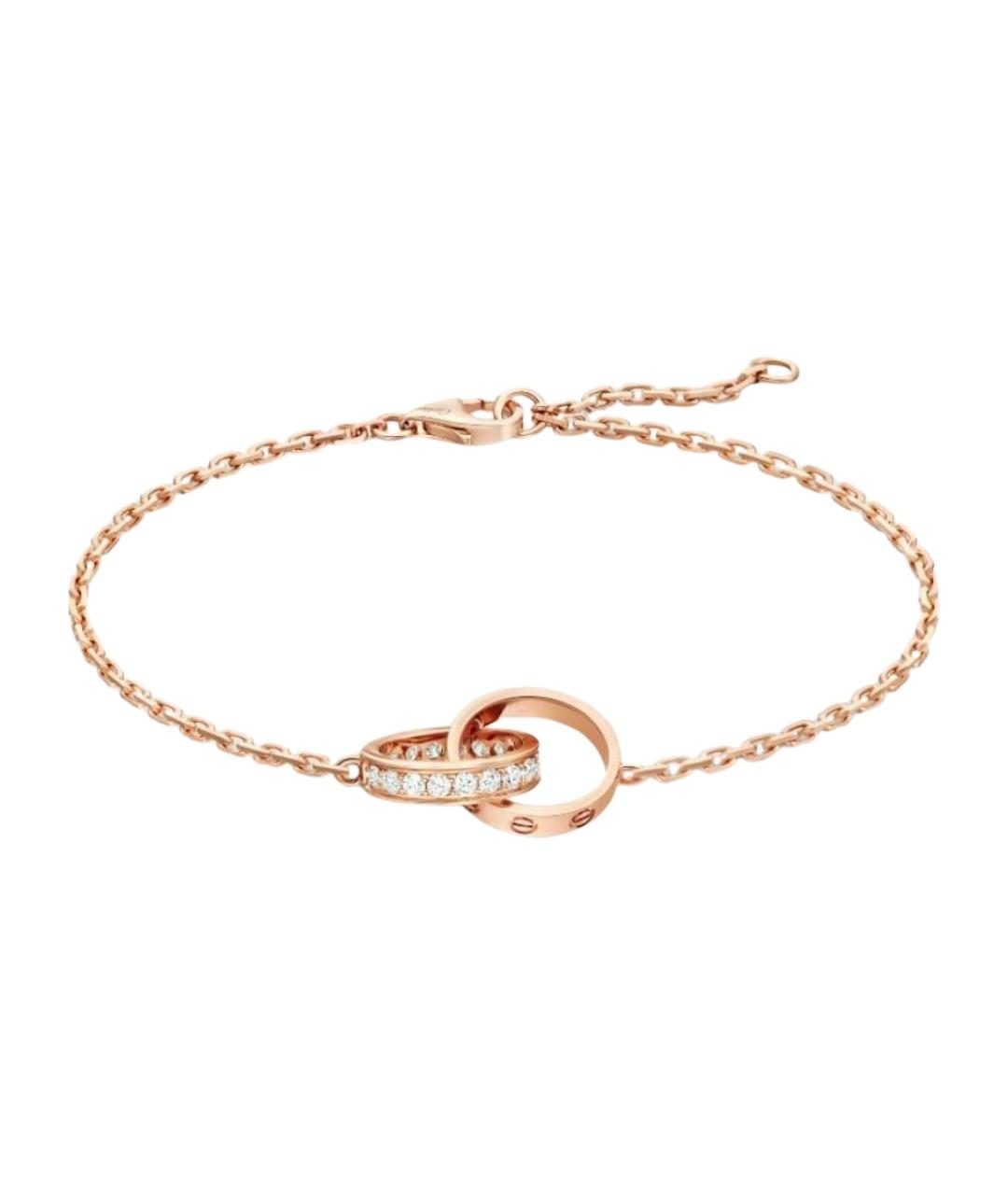 CARTIER Золотой браслет из розового золота, фото 1