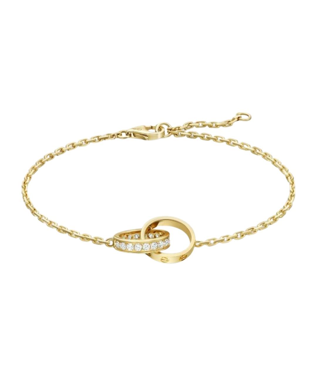 CARTIER Золотой браслет из желтого золота, фото 1