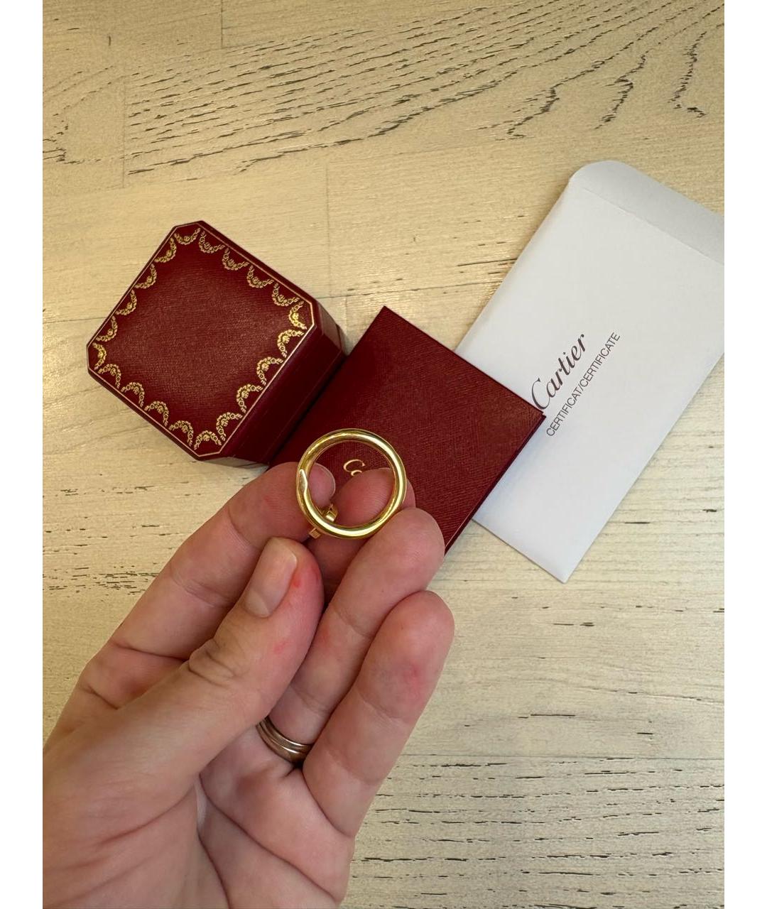 CARTIER Золотое кольцо из желтого золота, фото 6