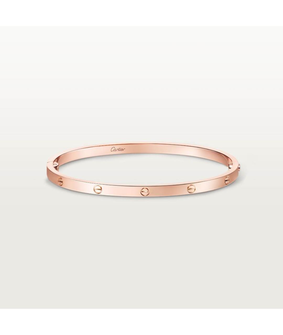 CARTIER Золотой браслет из розового золота, фото 4