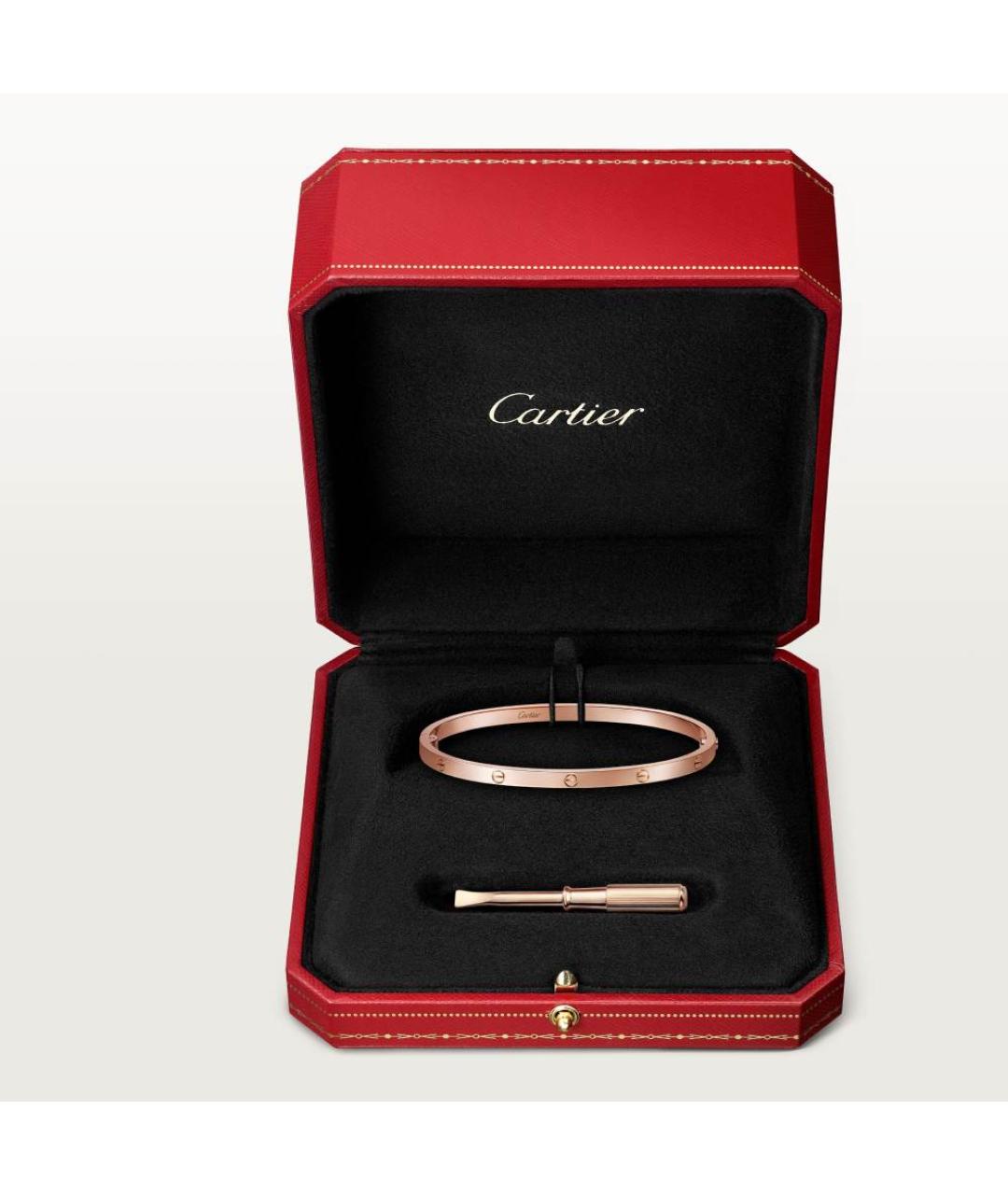 CARTIER Золотой браслет из розового золота, фото 3