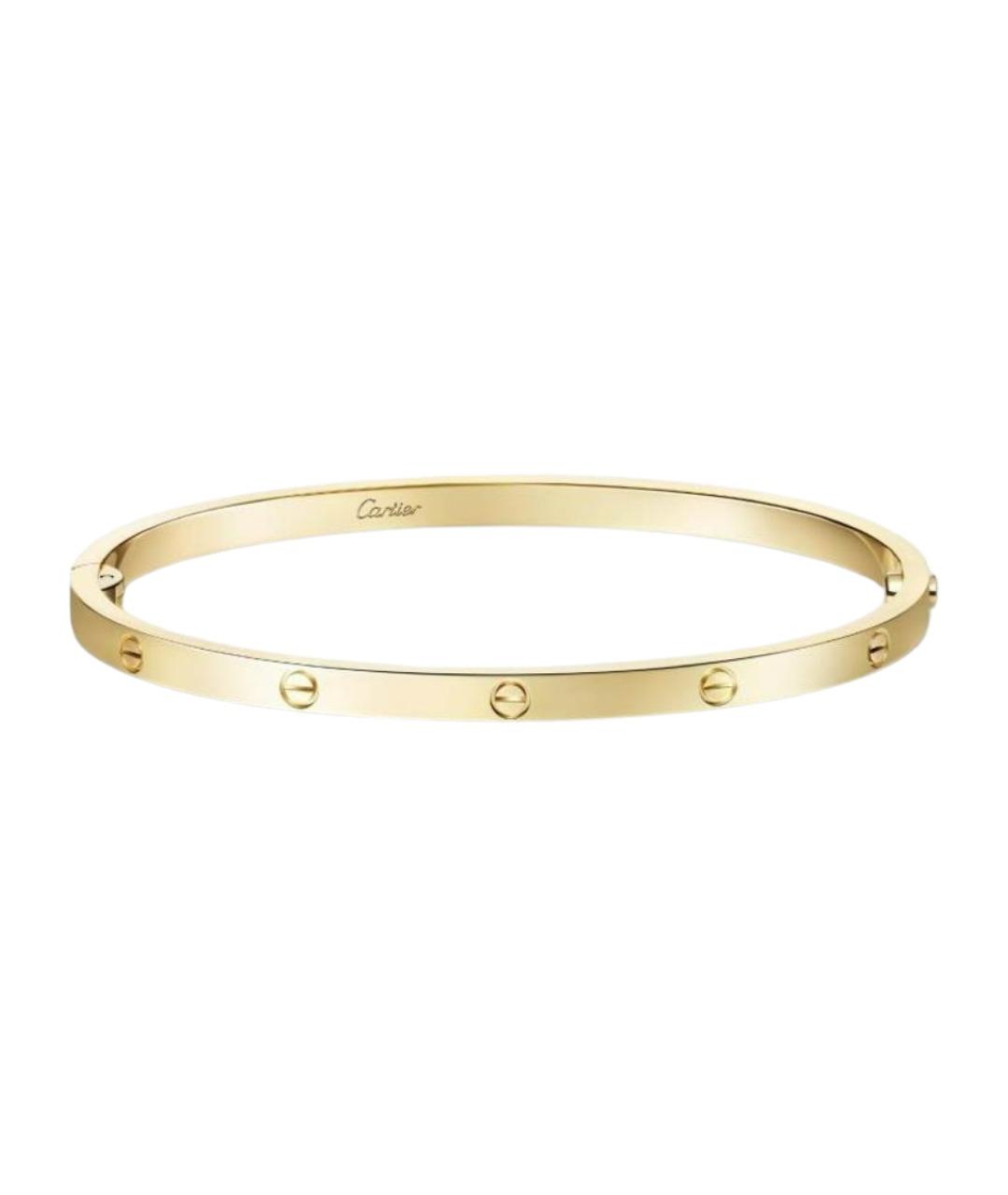 CARTIER Золотой браслет из желтого золота, фото 1