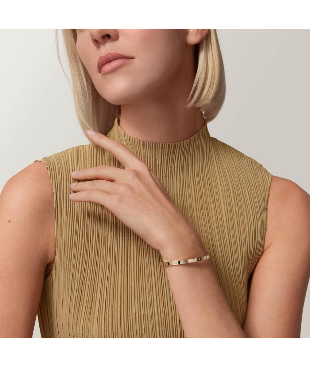 CARTIER Золотой браслет из желтого золота, фото 2