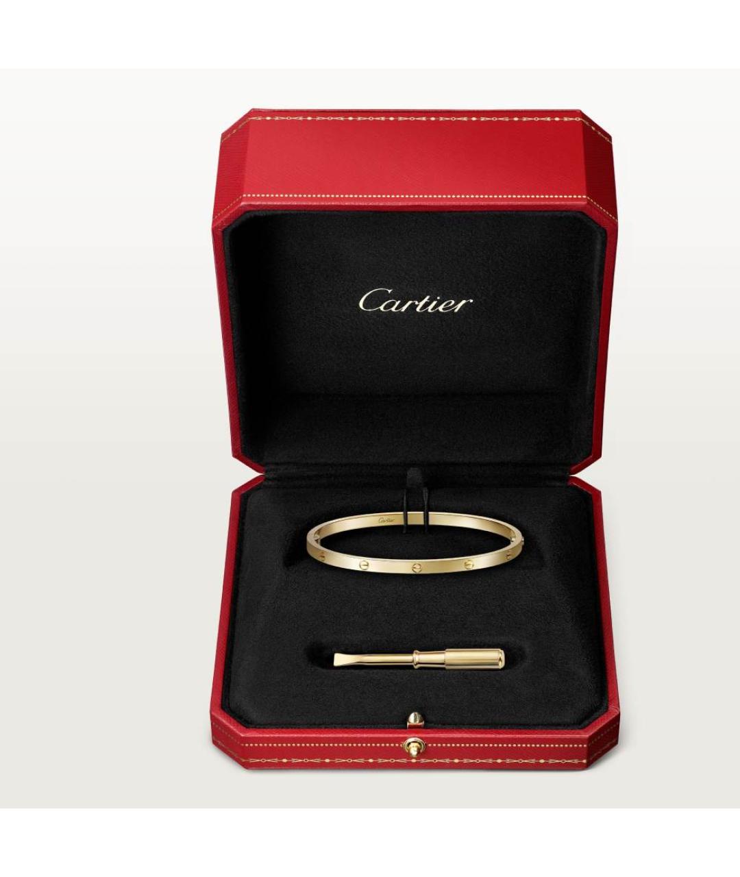 CARTIER Золотой браслет из желтого золота, фото 3