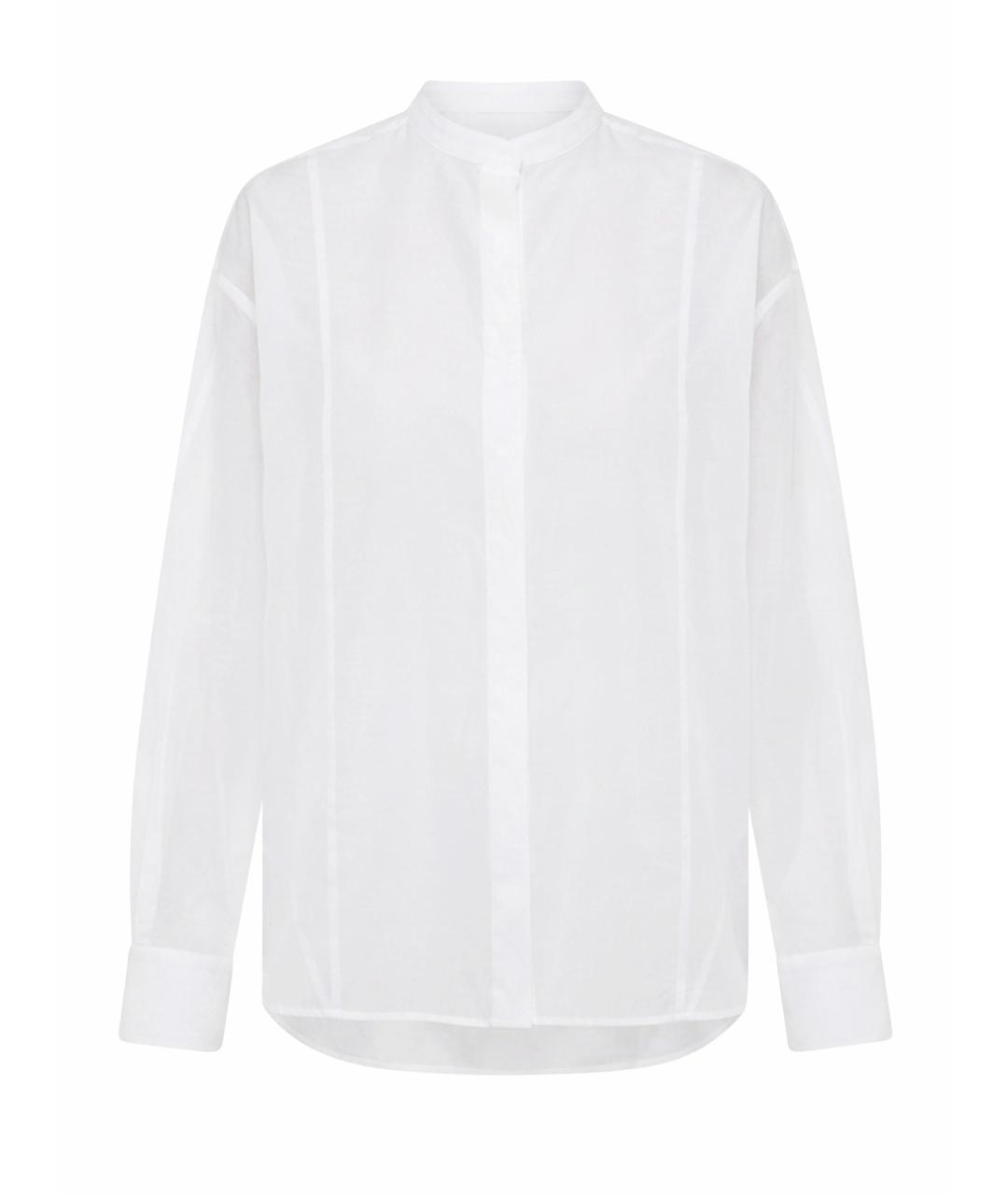 JIL SANDER Белая хлопковая рубашка, фото 1