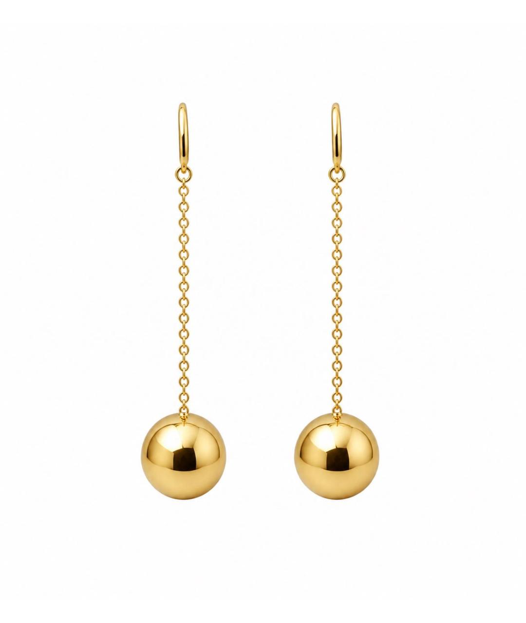 TIFFANY&CO Золотые серьги из желтого золота, фото 1