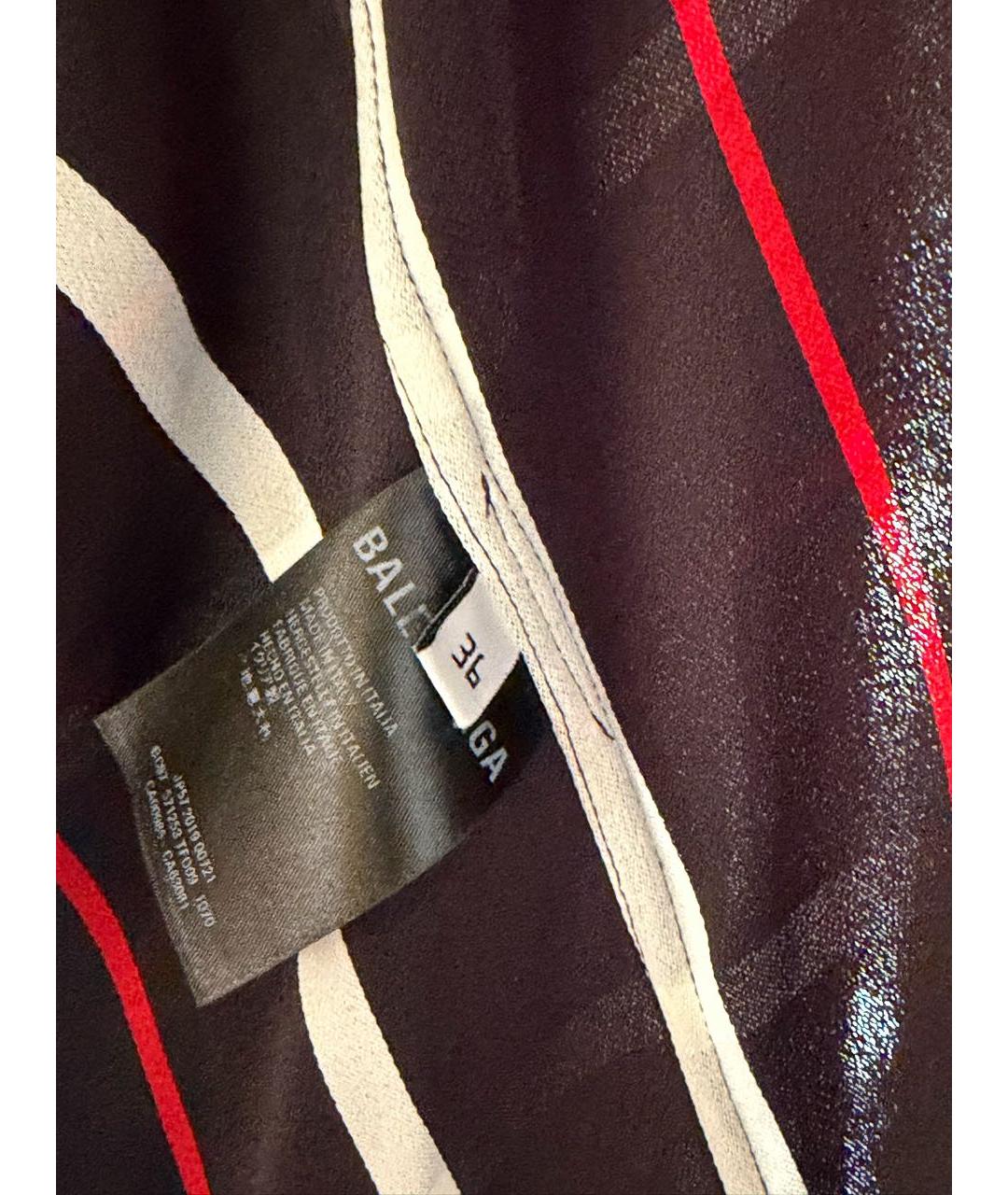 BALENCIAGA Черная рубашка, фото 5