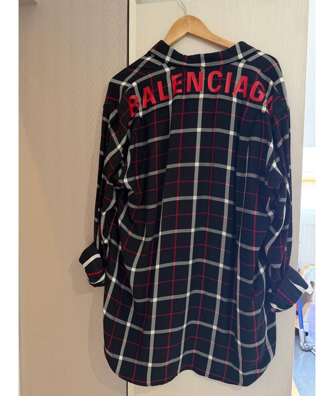 BALENCIAGA Черная рубашка, фото 2