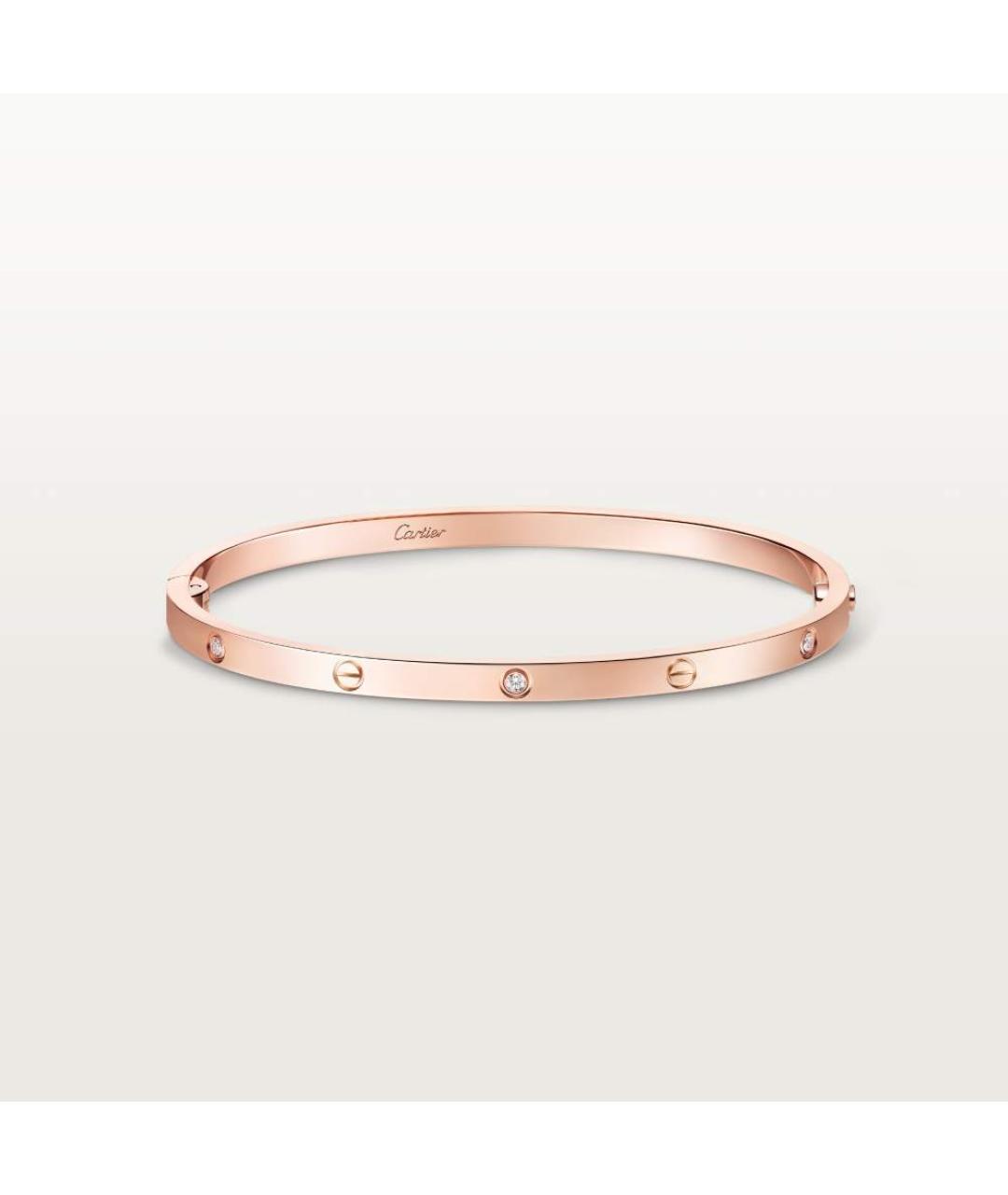 CARTIER Золотой браслет из розового золота, фото 4