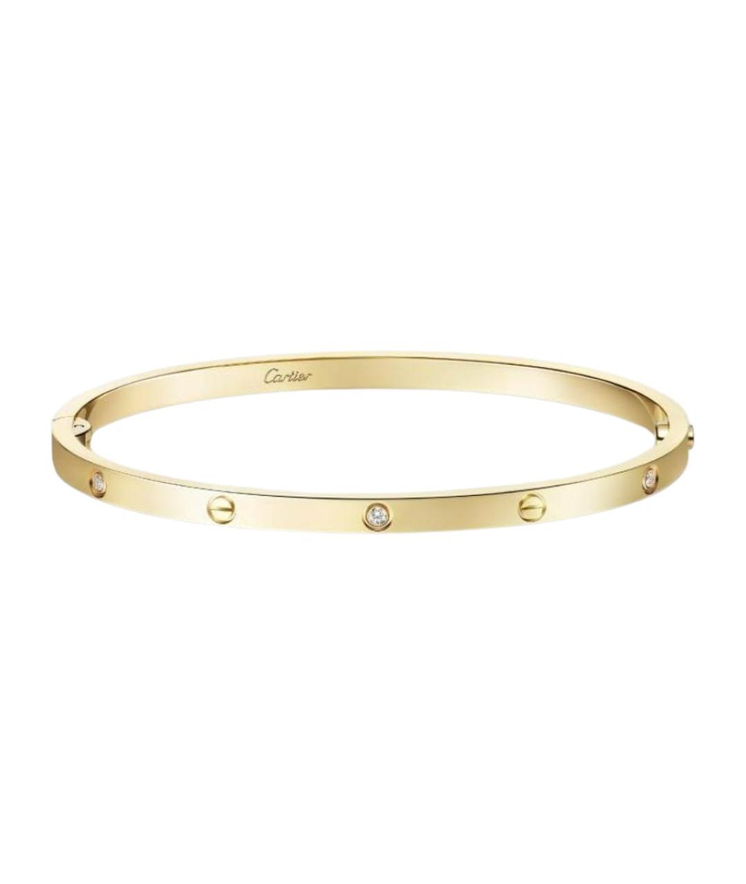 CARTIER Золотой браслет из желтого золота, фото 1