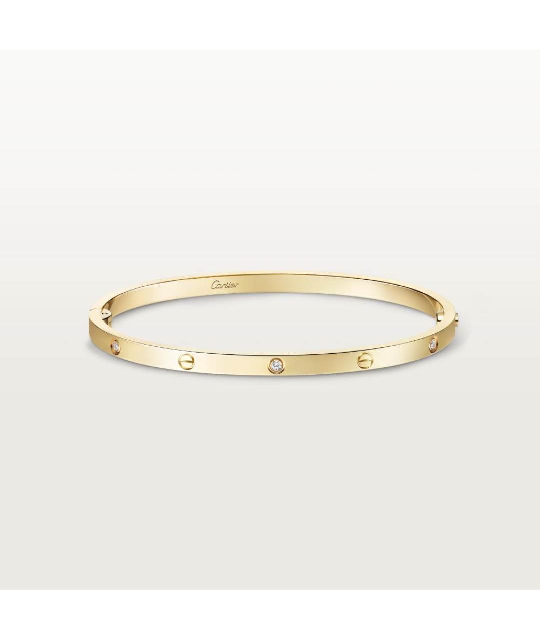 CARTIER Золотой браслет из желтого золота, фото 4