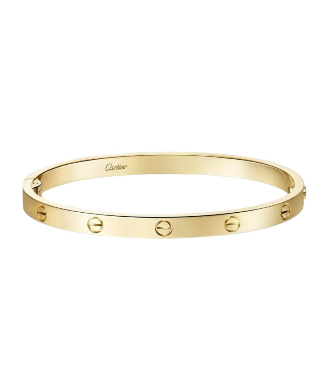 CARTIER Золотой браслет из желтого золота, фото 1