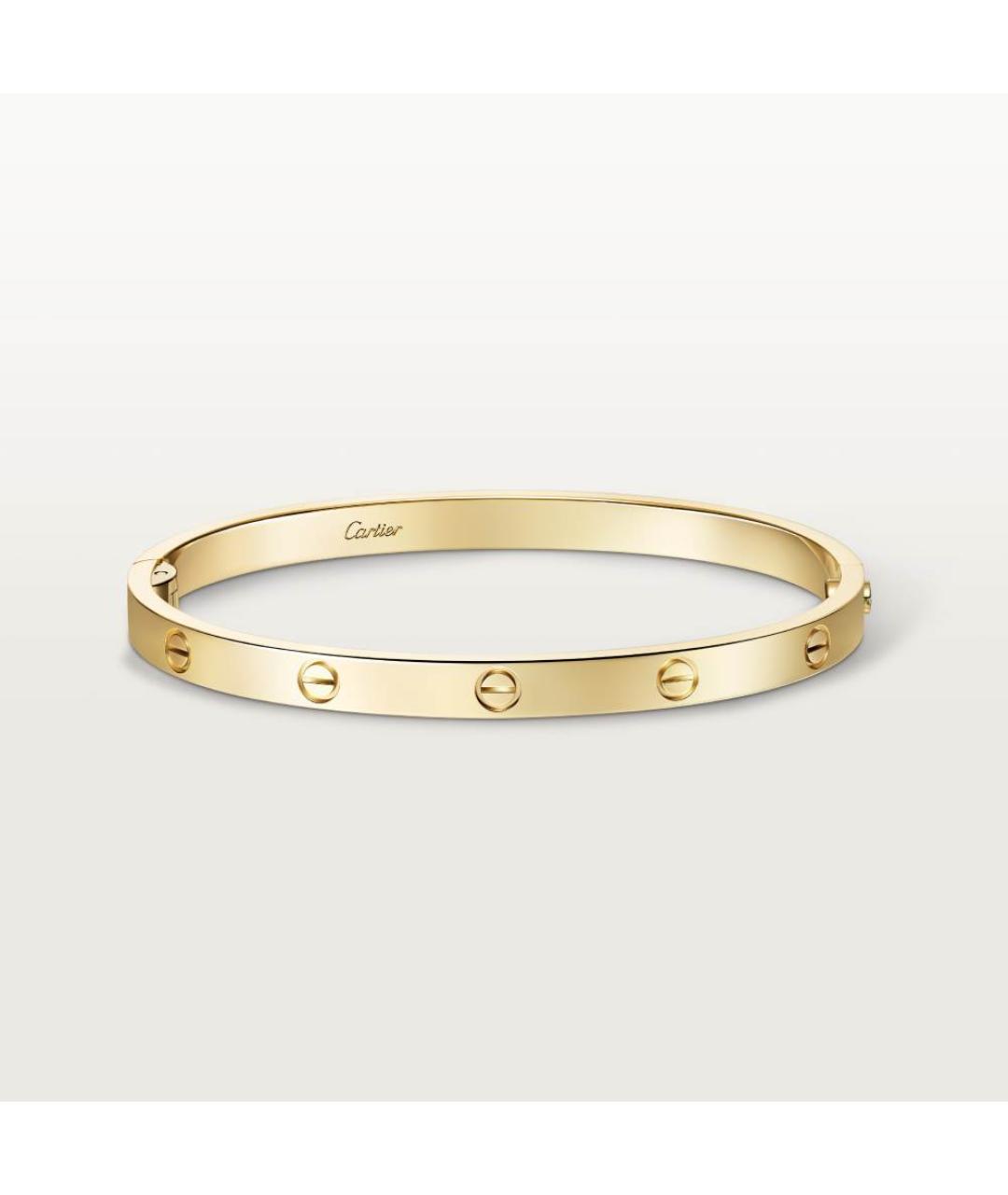 CARTIER Золотой браслет из желтого золота, фото 4