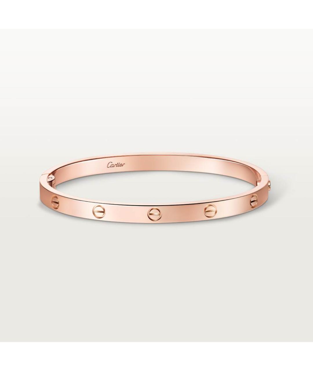 CARTIER Золотой браслет из розового золота, фото 4