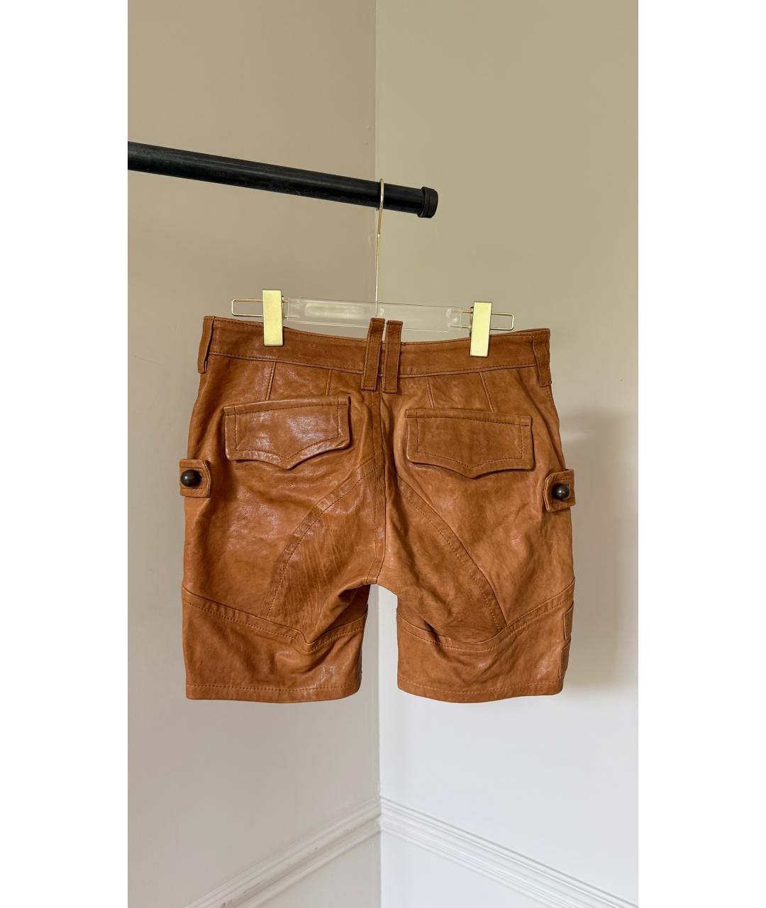 DSQUARED2 Горчичные шорты, фото 2