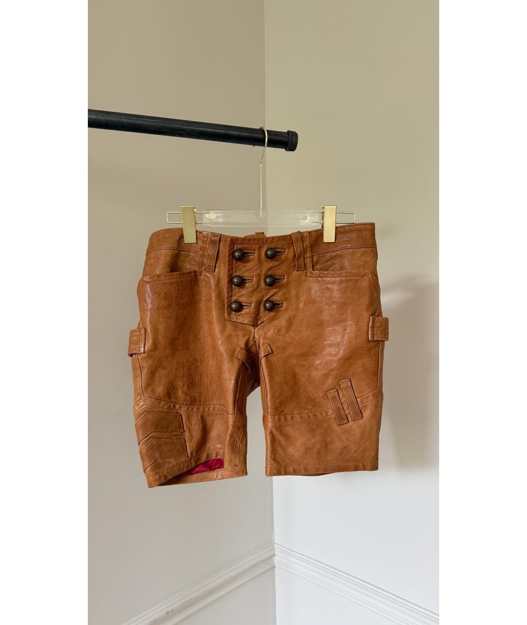 DSQUARED2 Горчичные шорты, фото 10