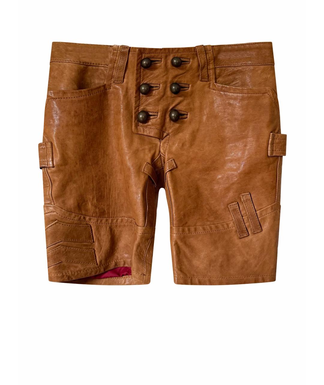 DSQUARED2 Горчичные шорты, фото 1