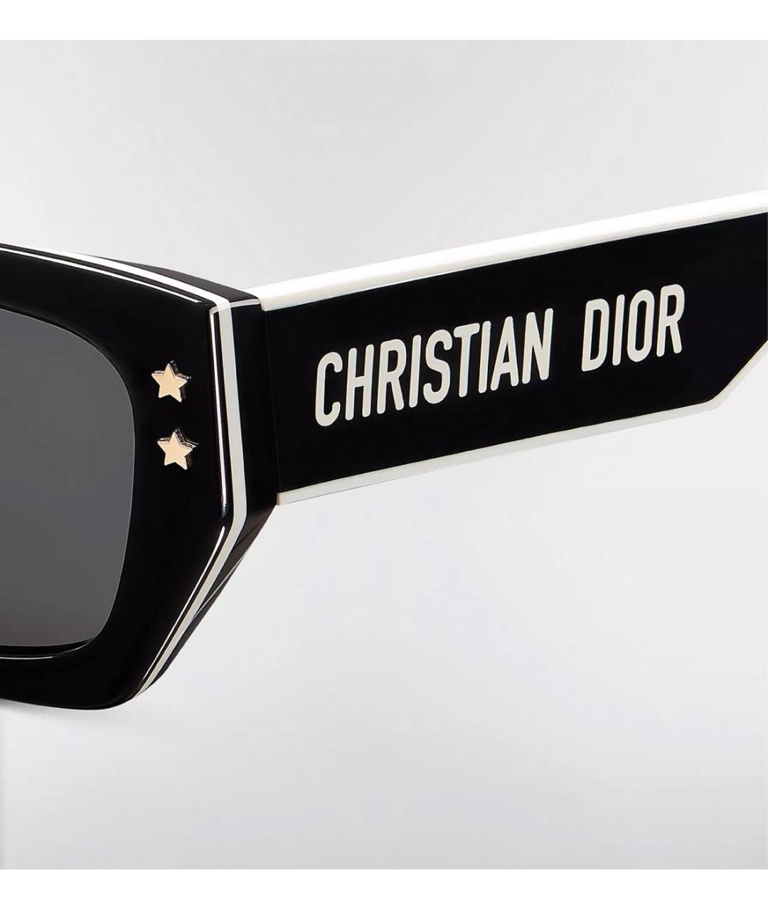 CHRISTIAN DIOR Черные солнцезащитные очки, фото 3