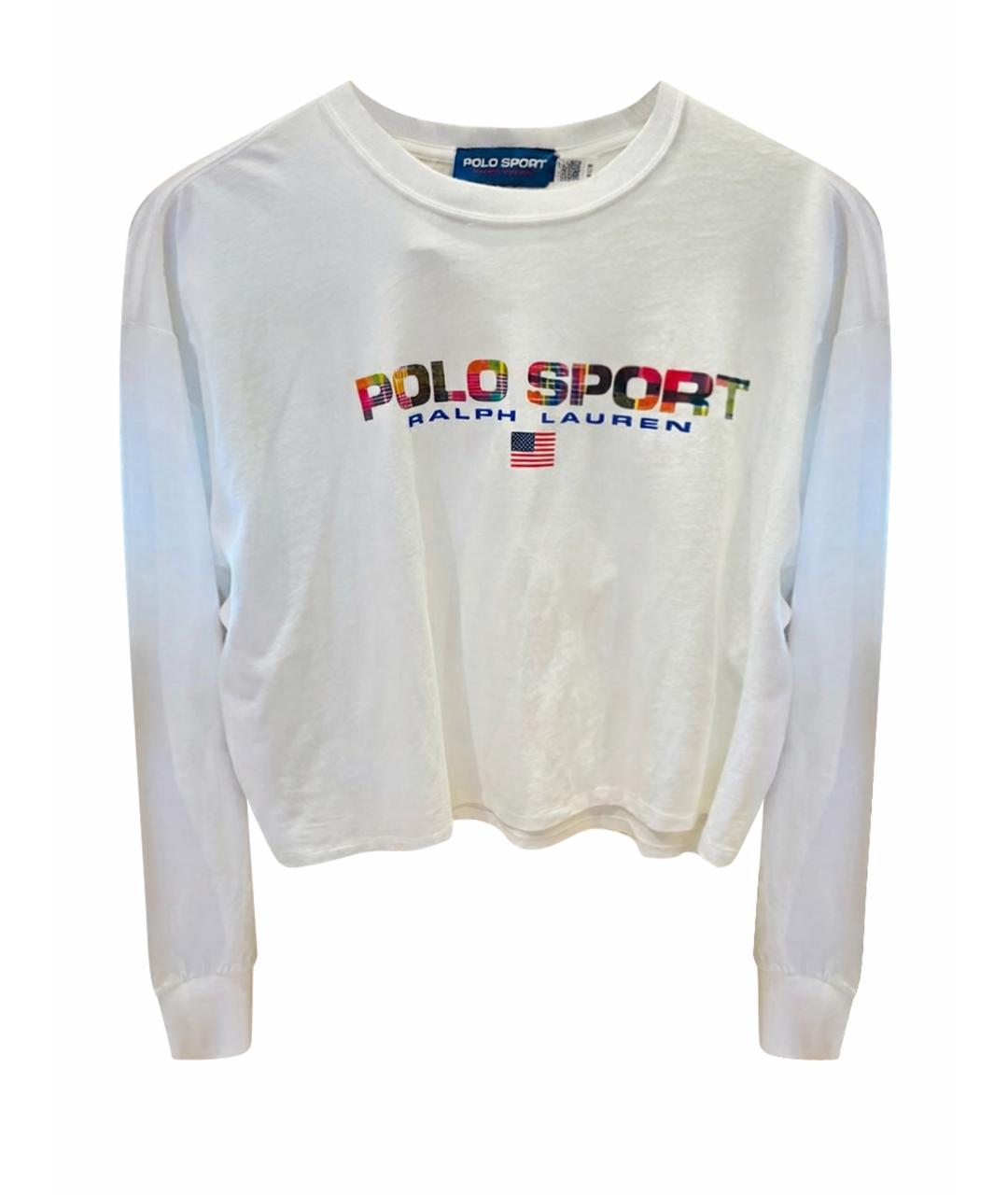 POLO RALPH LAUREN Белая хлопковая футболка, фото 1