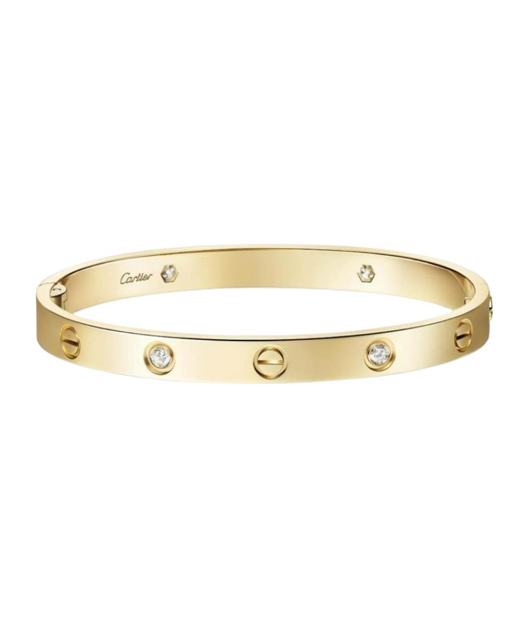 CARTIER Золотой браслет из желтого золота, фото 1
