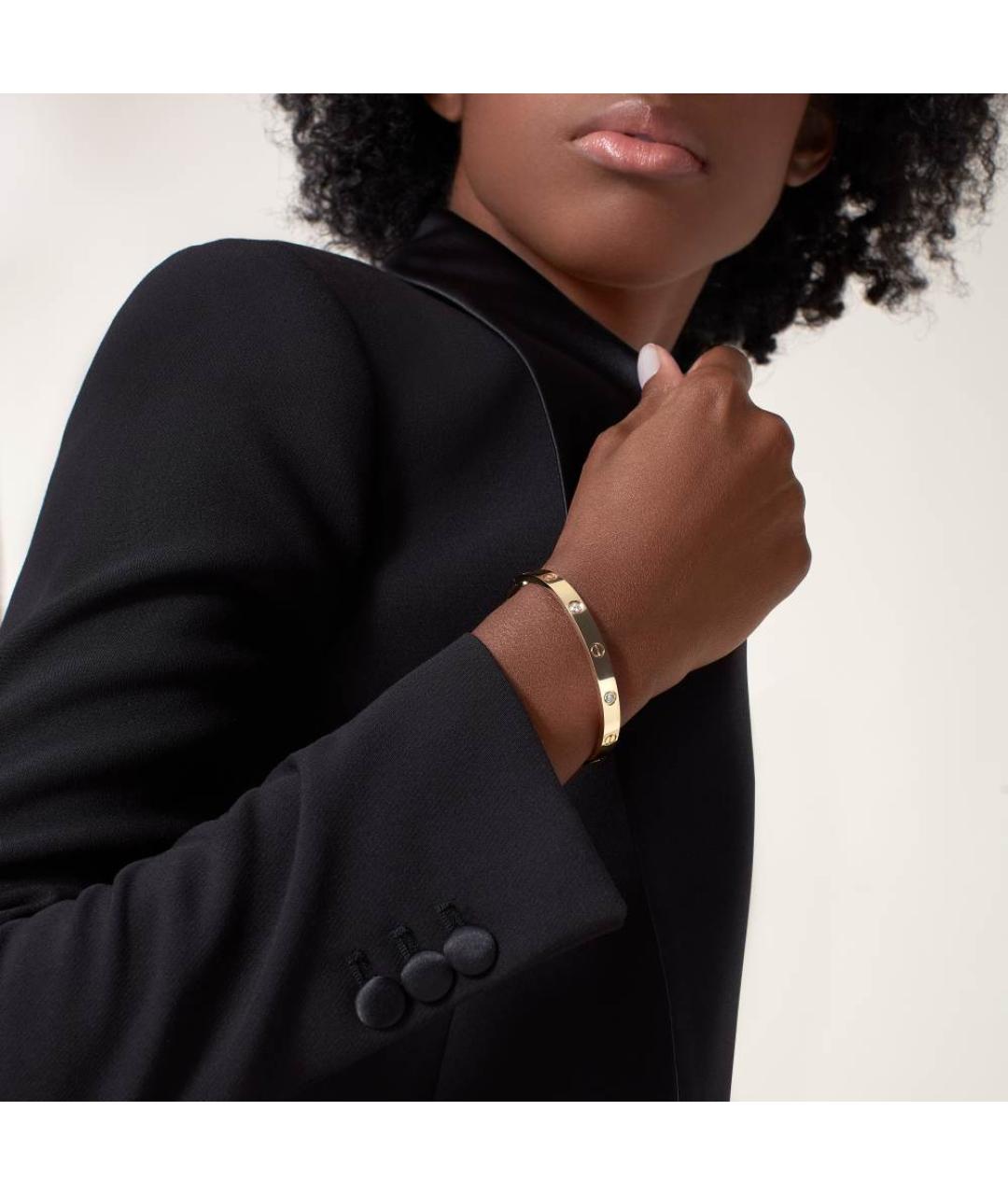CARTIER Золотой браслет из желтого золота, фото 2