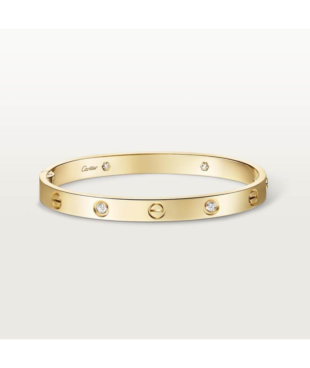 CARTIER Золотой браслет из желтого золота, фото 4