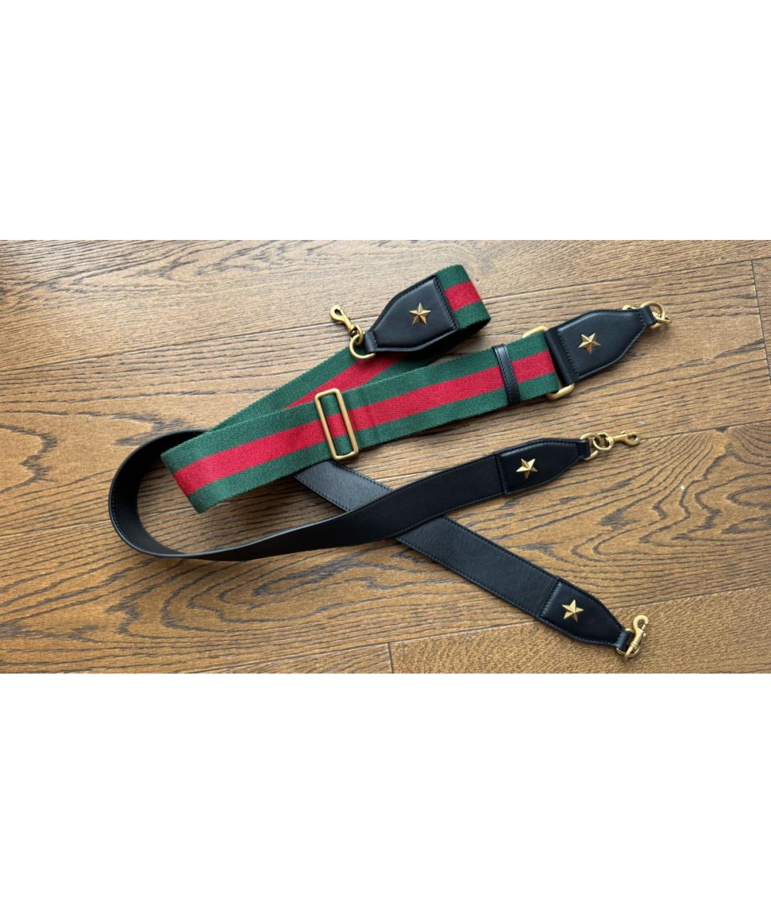 GUCCI Черная кожаная сумка с короткими ручками, фото 7