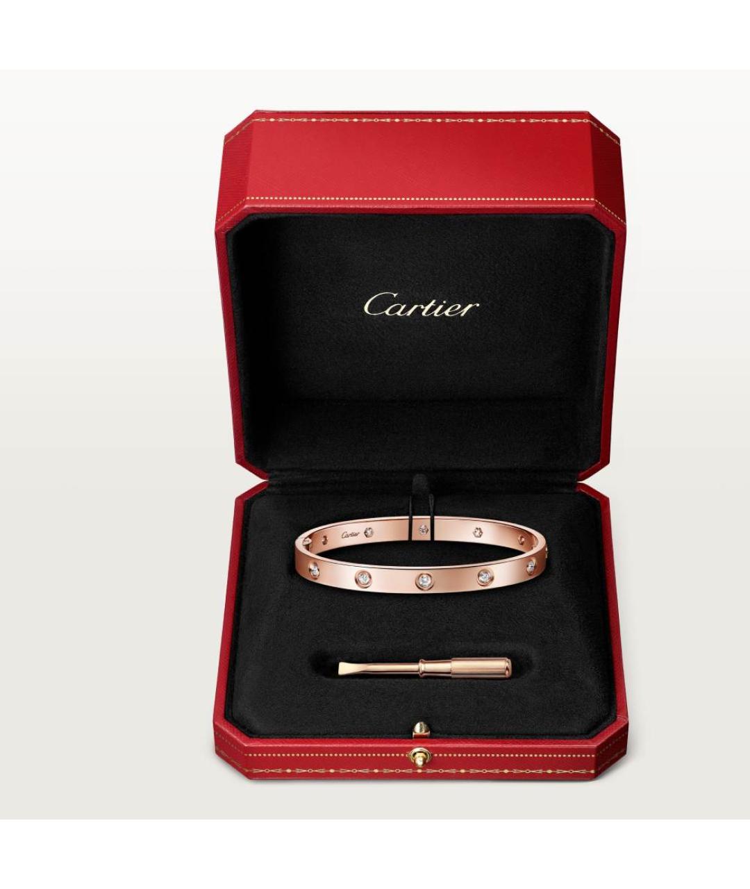 CARTIER Золотой браслет из розового золота, фото 3