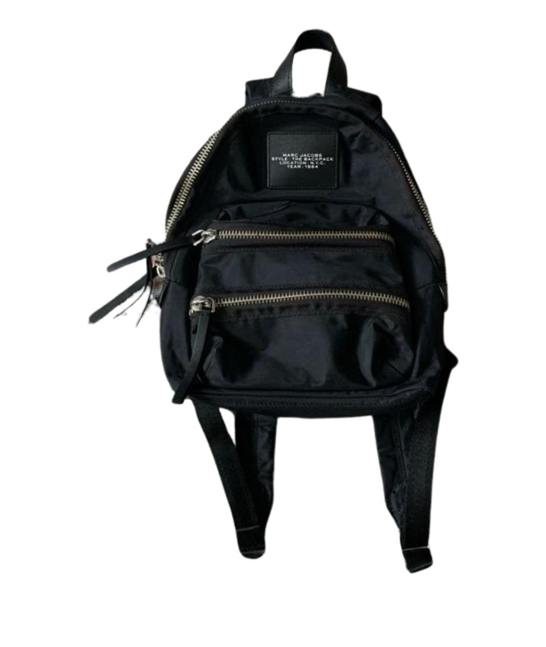 MARC JACOBS Черный синтетический рюкзак, фото 1