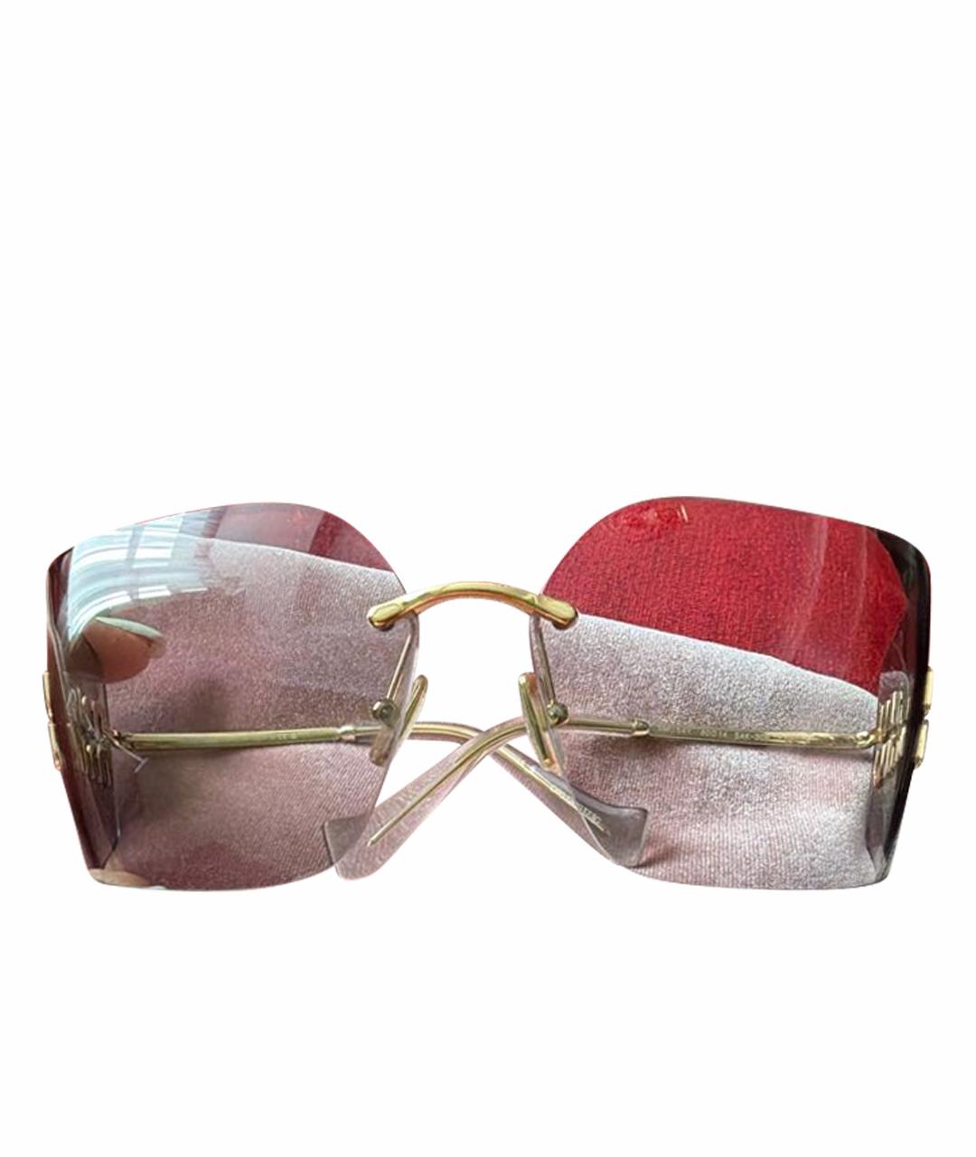 MIU MIU Серые солнцезащитные очки, фото 1