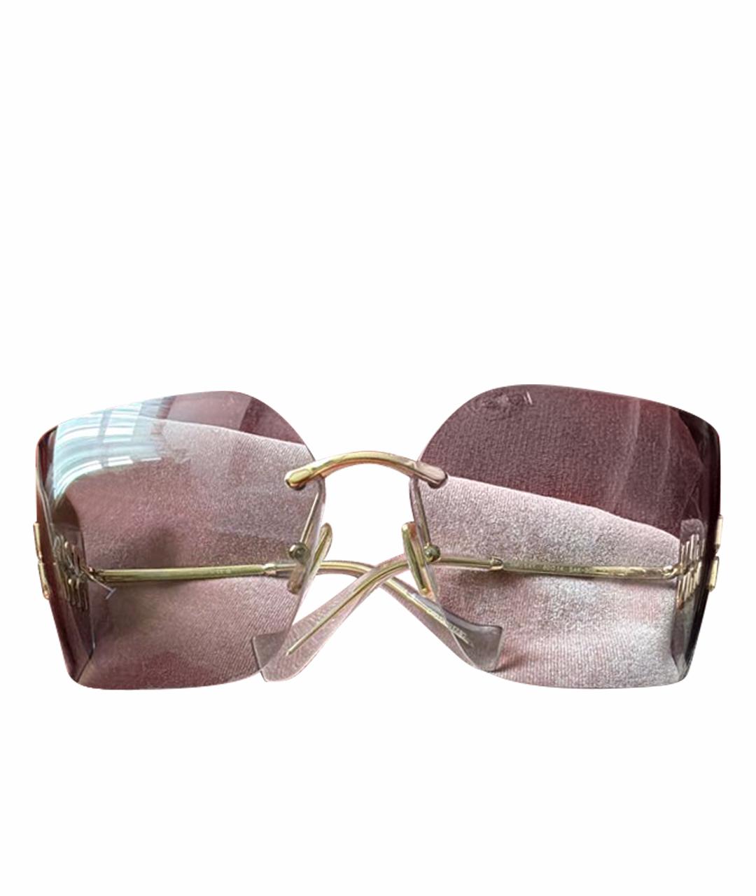 MIU MIU Серые солнцезащитные очки, фото 7