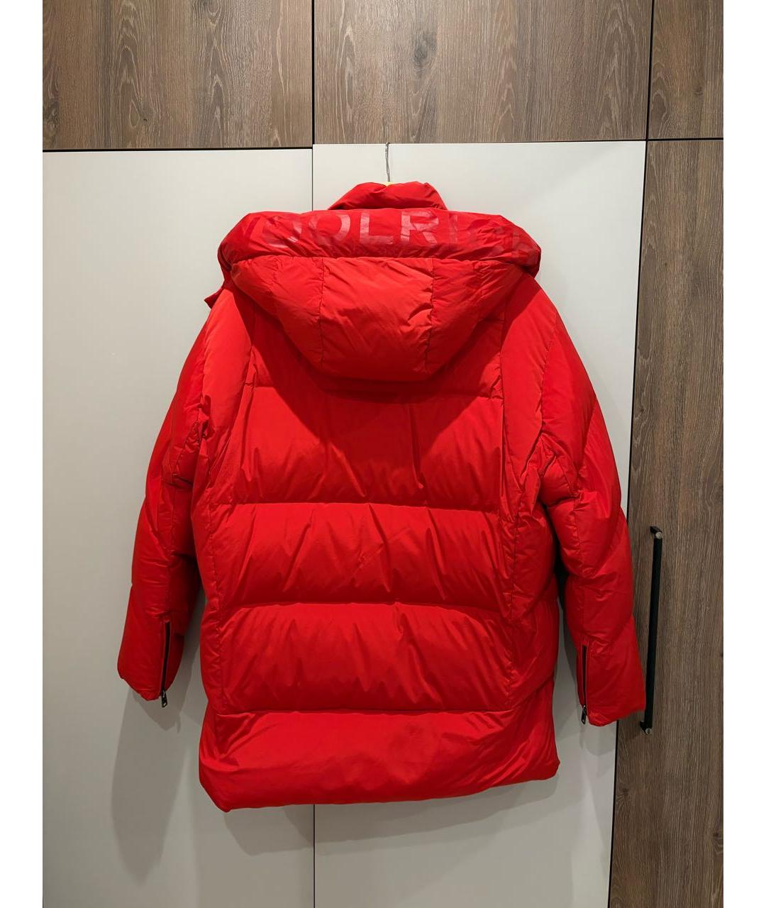 WOOLRICH Красная полиамидовая куртка, фото 2