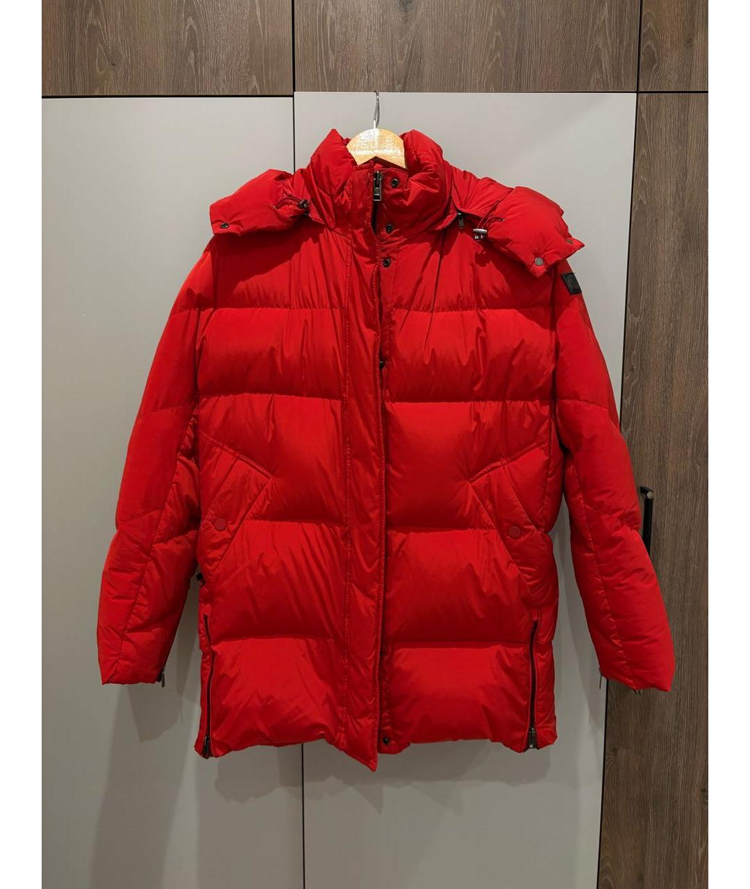 WOOLRICH Красная полиамидовая куртка, фото 8