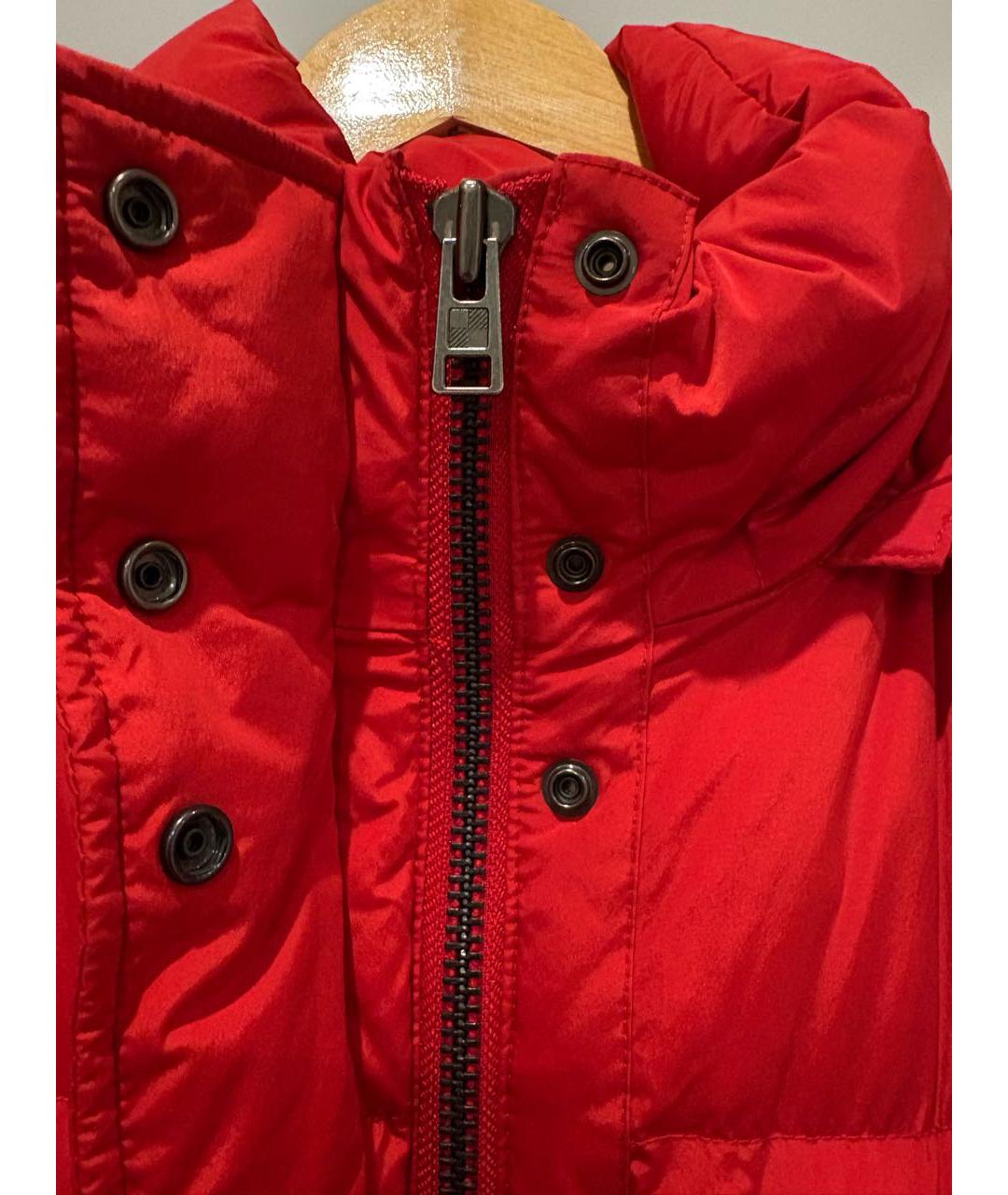 WOOLRICH Красная полиамидовая куртка, фото 4