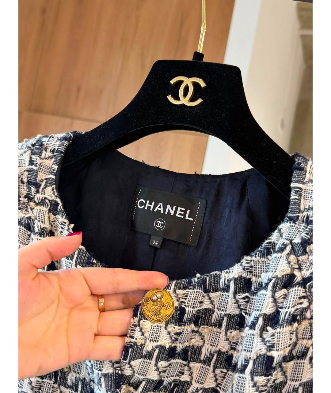 CHANEL Мульти повседневное платье, фото 2