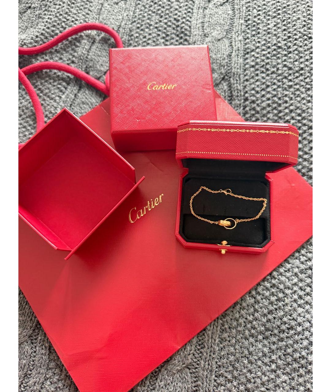 CARTIER Золотой браслет из розового золота, фото 3