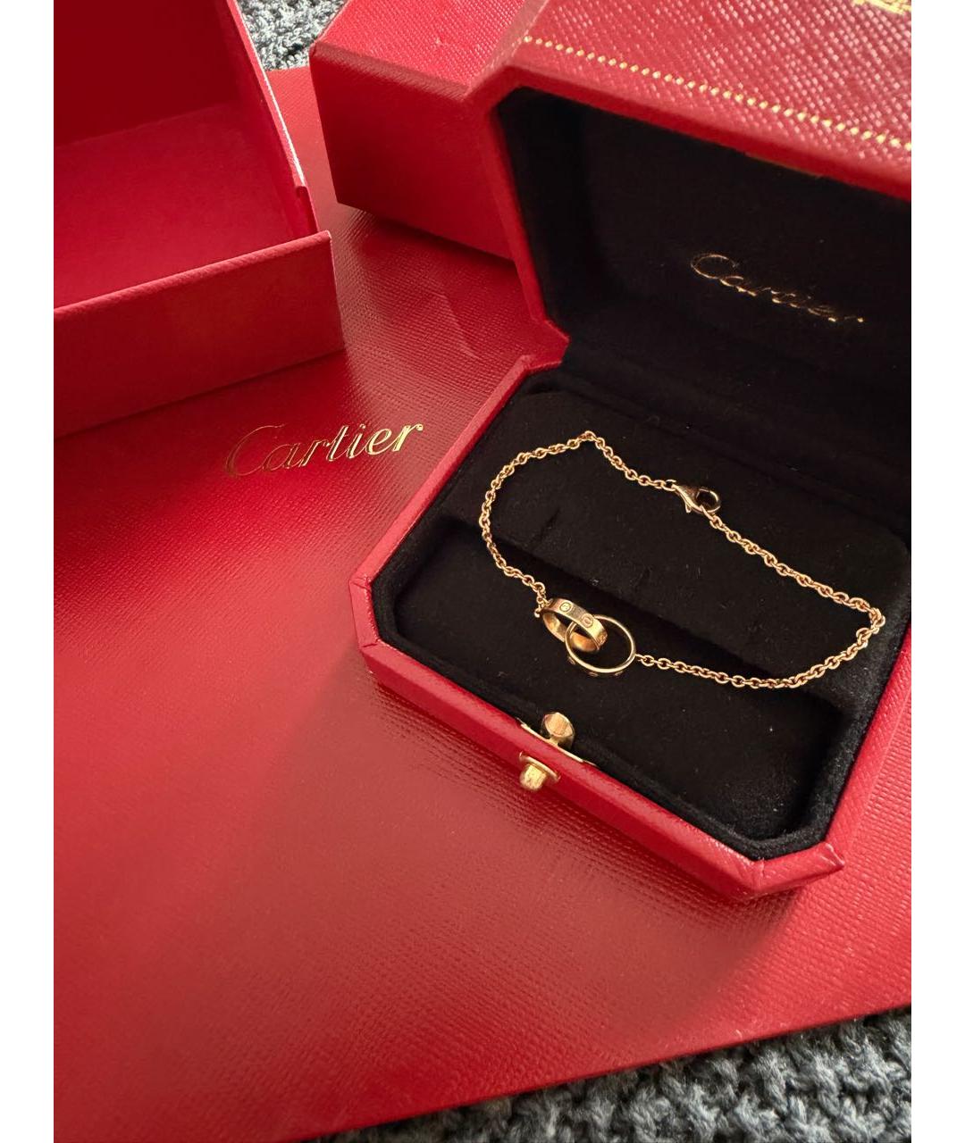 CARTIER Золотой браслет из розового золота, фото 4