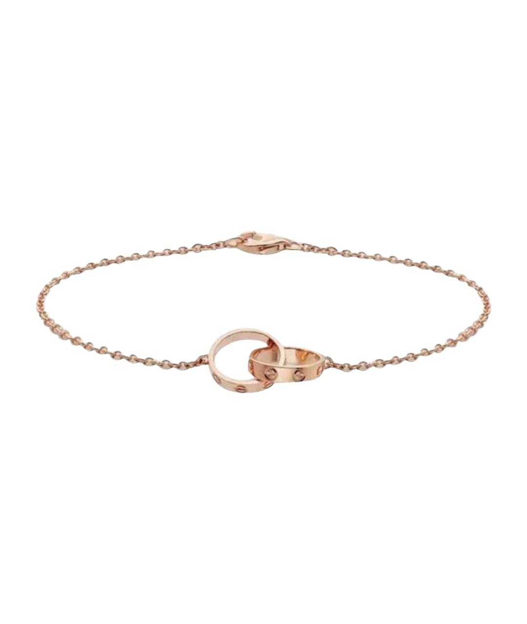CARTIER Золотой браслет из розового золота, фото 1