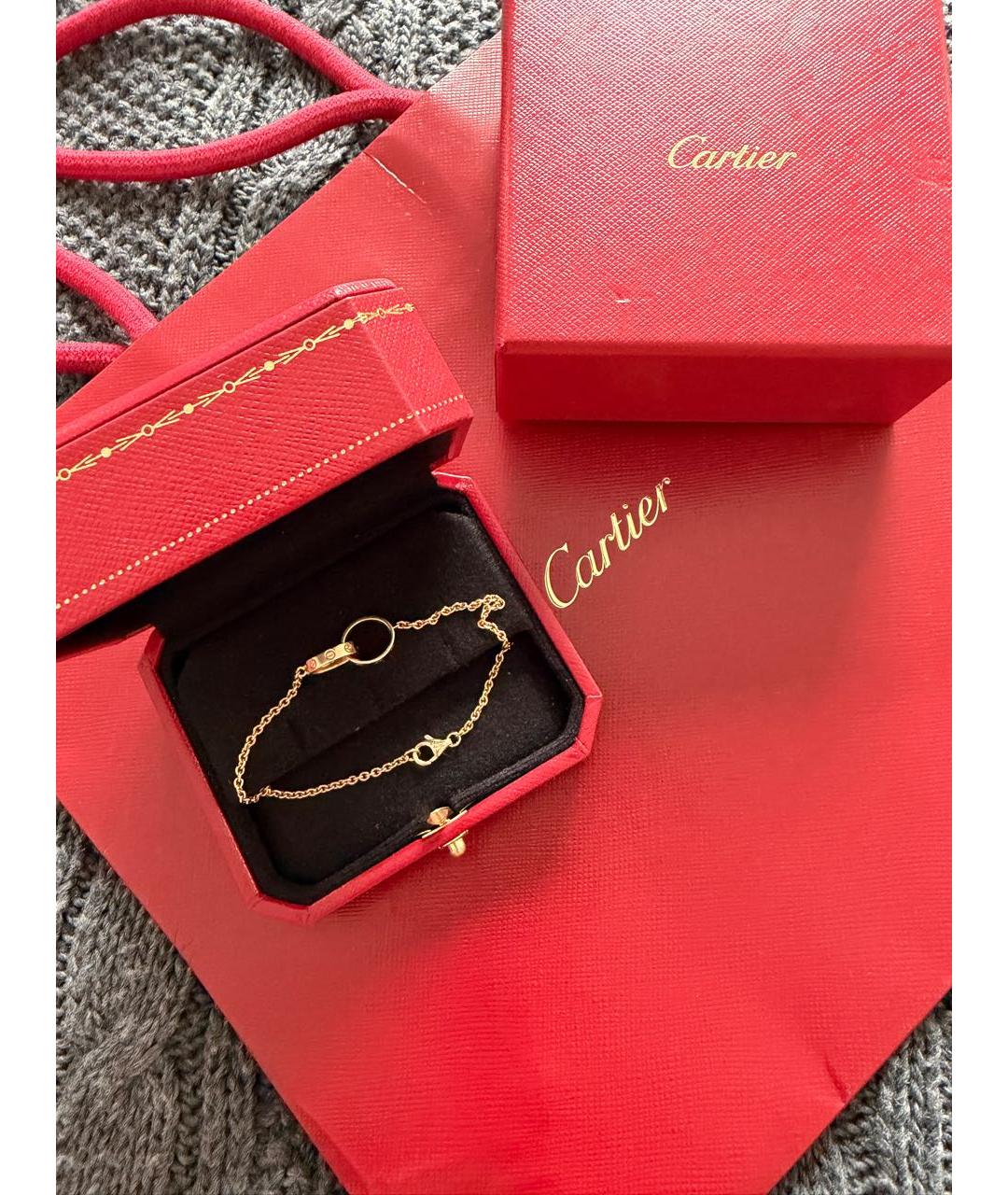CARTIER Золотой браслет из розового золота, фото 5