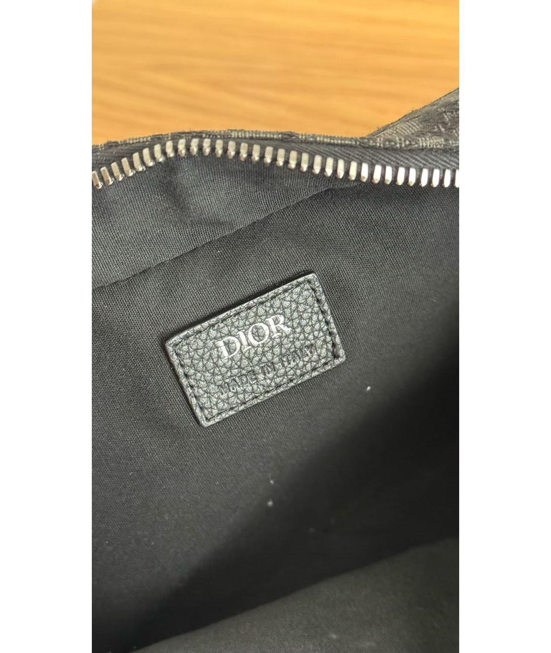 CHRISTIAN DIOR Черная сумка на плечо, фото 4