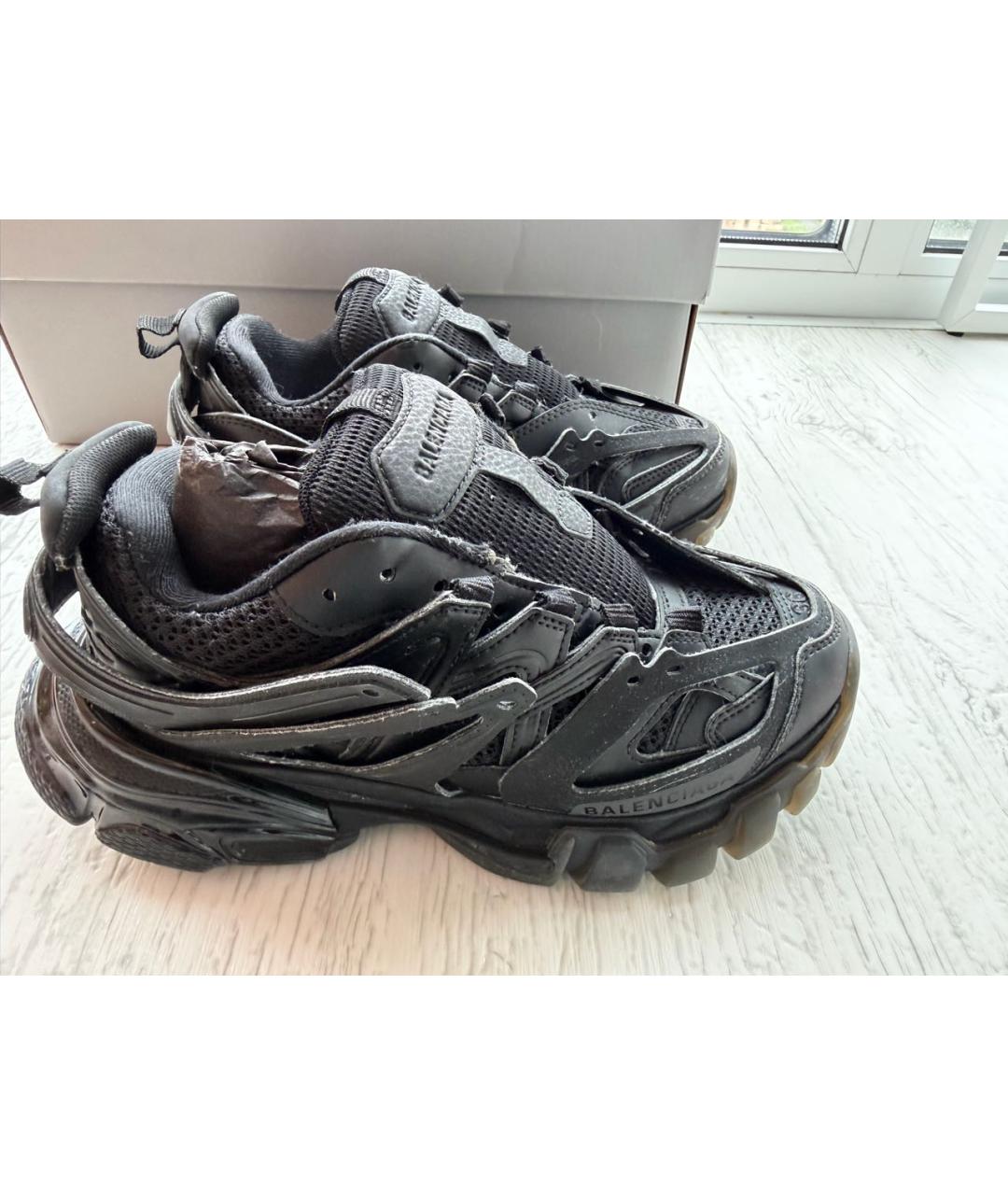 BALENCIAGA Черные кроссовки, фото 3