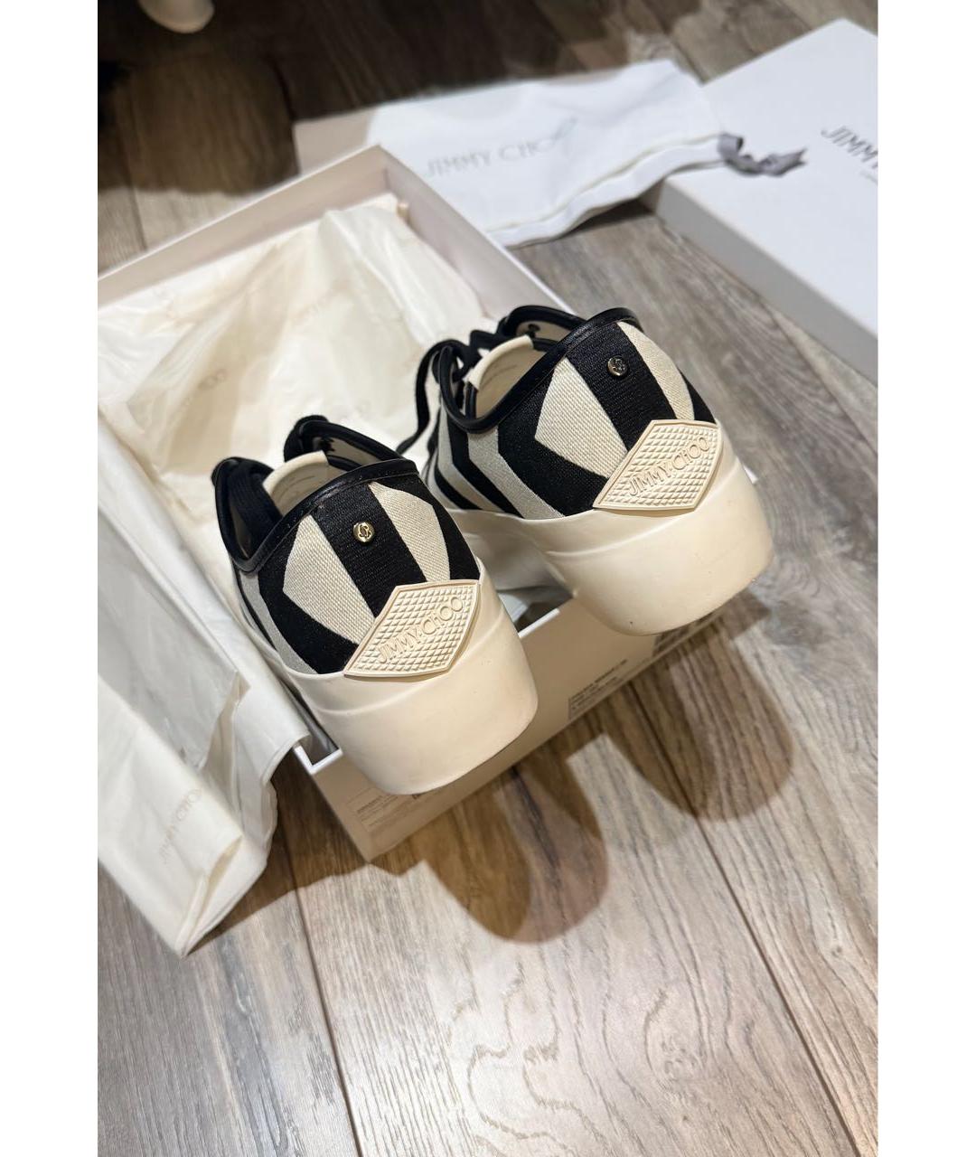 JIMMY CHOO Текстильные кеды, фото 4